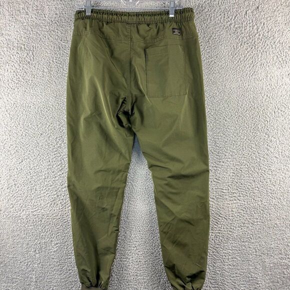 Southpole Track Pants Mens Medium Green Swishy Athletic Windbreaker Joggers Run - Picture 7 of 16